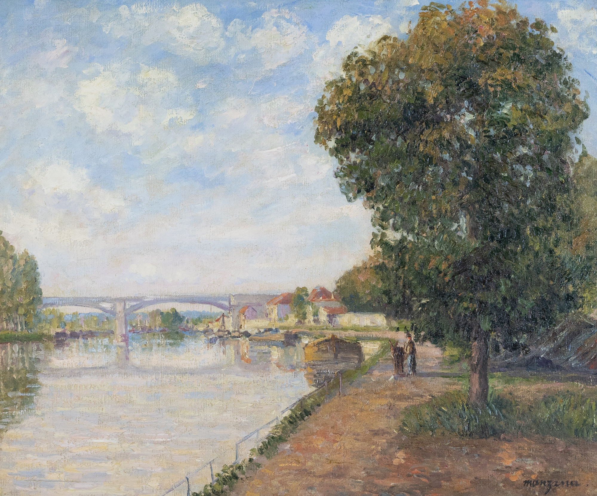 Pont du Chemin de Fer à Moret